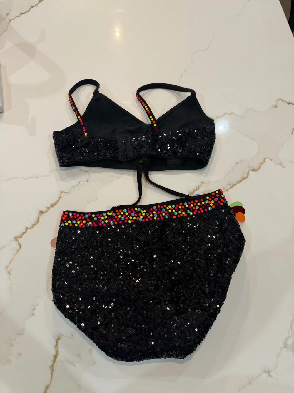 Glamour sparkling black